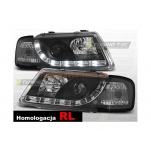 Оптика передняя на AUDI A3 8L LPAU62 BLACK